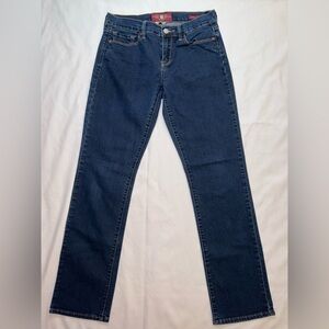 Lucky Brand Women's Straight Leg Jeans - Dark Blue